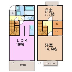 Albireoの物件間取画像